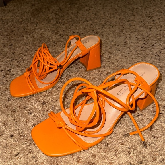 Shoes - Orange soul princess smash shoes